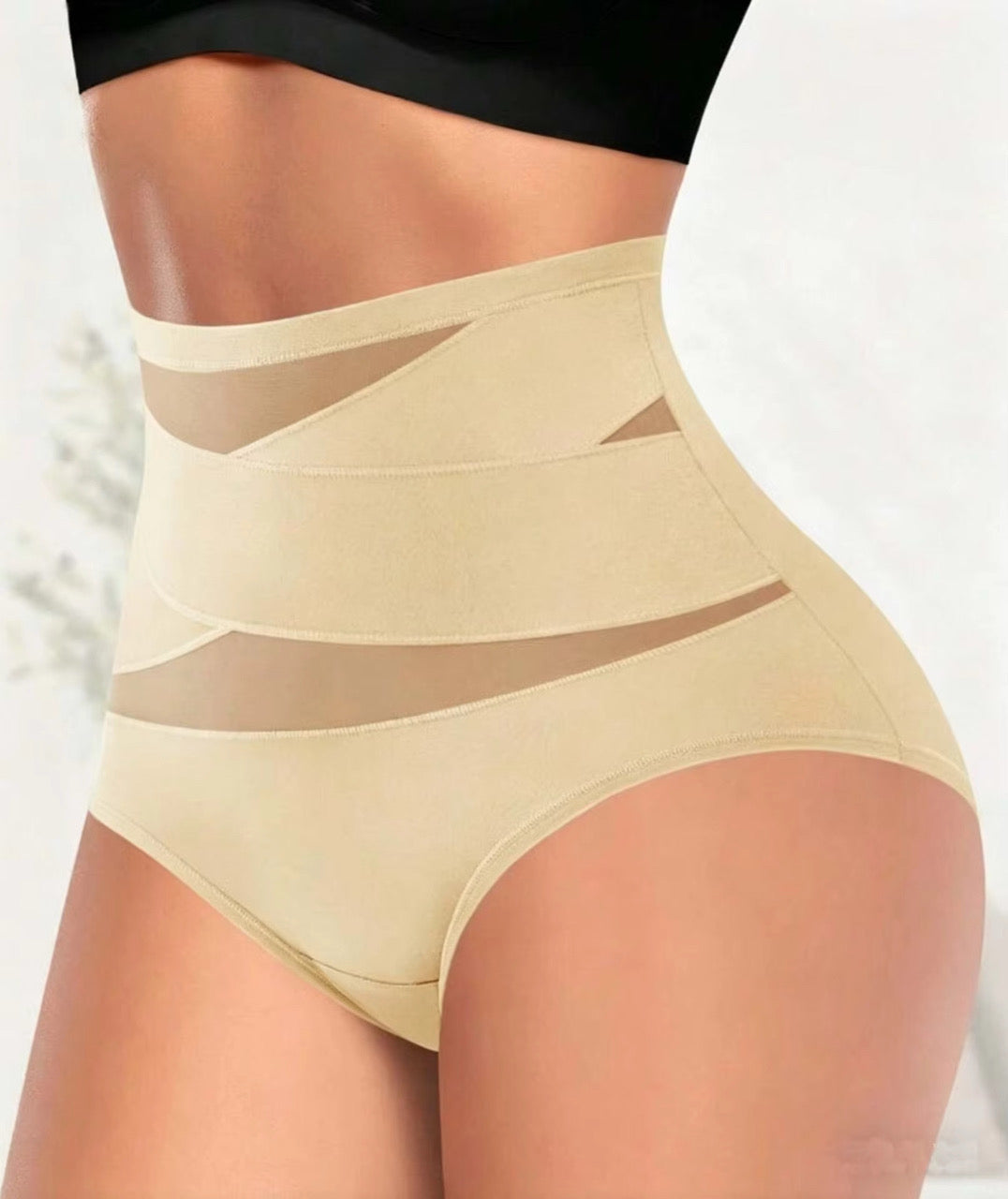 Culotte Gainante Taille Haute – Maintien du Ventre | AMRAH